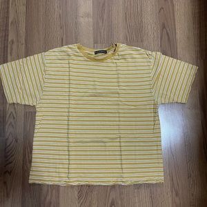 Yellow brandymelville tee shirt